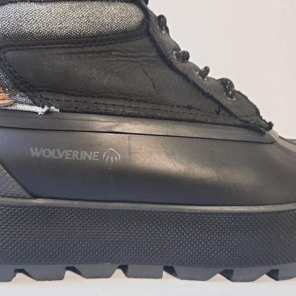 WOLVERINE Torrent Trek Boots Waterproof Leather 100G Insulation EPX Hike Snow - Picture 14 of 14